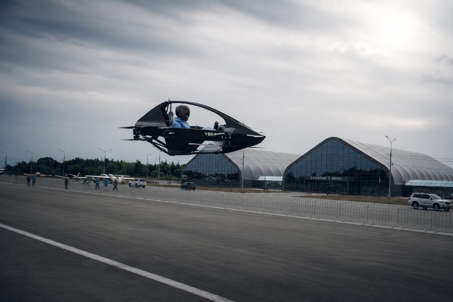 Первый на Сахалине полёт eVTOL